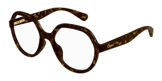 Chloé CC0020O JUNIOR children Havana Round Eyeglasses