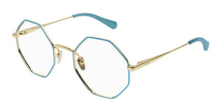 Chloé CC0023O JUNIOR children Gold Geometric Eyeglasses