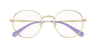 Chloé CC0024O JUNIOR children Gold Round Eyeglasses