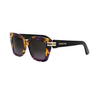 DIOR CDior S1I women Havana Squared Sunglasses