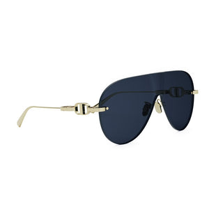 DIOR CD Chain M2U women Gold Pilot Sunglasses