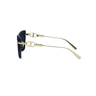 DIOR CD Chain CD Chain M3U women Gold Butterfly Sunglasses