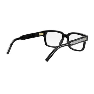 DIOR CD DiamondO S8I men Black Rectangle Eyeglasses