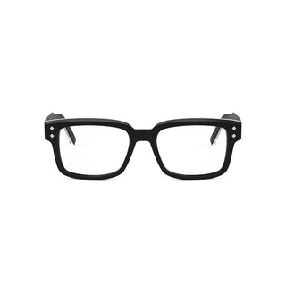 DIOR CD DiamondO S8I men Black Rectangle Eyeglasses