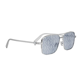 DIOR CD Diamond S9U men Silver Geometric Sunglasses