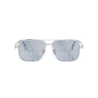 DIOR CD Diamond S9U men Silver Geometric Sunglasses