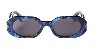 Marcelo Burlon County of Milan CERI002 NIRE unisex Havana Round Sunglasses