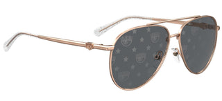 Chiara Ferragni CF 1001/S women Gold Pilot Sunglasses