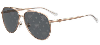 Chiara Ferragni CF 1001/S women Gold Pilot Sunglasses