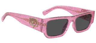 Chiara Ferragni CF 7013/S women Pink Geometric Sunglasses