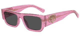 Chiara Ferragni CF 7013/S women Pink Geometric Sunglasses