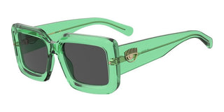 Chiara Ferragni CF 7022/S women Green Squared Sunglasses