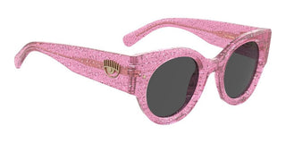 Chiara Ferragni CF 7024/S women Pink Squared Sunglasses