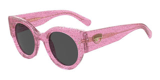 Chiara Ferragni CF 7024/S women Pink Squared Sunglasses