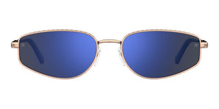 Chiara Ferragni CF 7025/S women Gold Squared Sunglasses