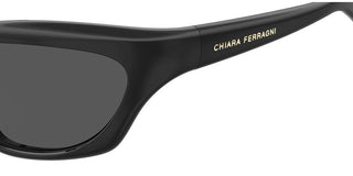 Chiara Ferragni CF 7030/S women Black Geometric Sunglasses