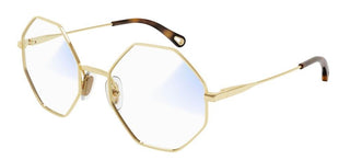 Chloé CH0022S women Gold Squared Sunglasses