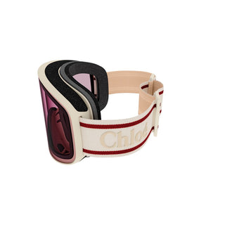 Chloé CH0072S women White Shield Goggle