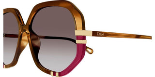 Chloé CH0105S women Brown Oversize Sunglasses