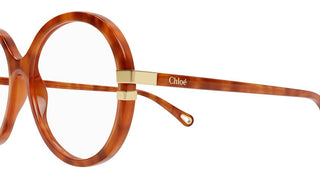 Chloé CH0108O women Havana Geometric Eyeglasses