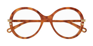 Chloé CH0108O women Havana Geometric Eyeglasses