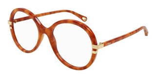 Chloé CH0108O women Havana Geometric Eyeglasses