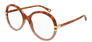 Chloé CH0108O women Havana Geometric Eyeglasses