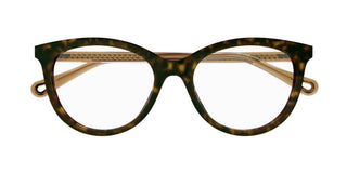 Chloé CH0117O women Havana Squared Eyeglasses