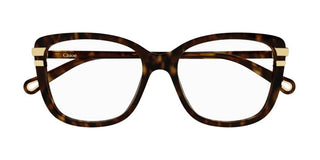 Chloé CH0119O women Havana Squared Eyeglasses