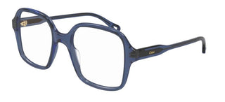 Chloé CH0126O women Blue Geometric Eyeglasses