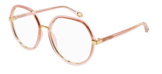 Chloé CH0131O women Orange Oversize Eyeglasses