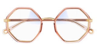 Chloé CH0132S women Orange Geometric Sunglasses