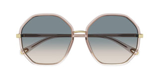 Chloé CH0133SA women Orange Geometric Sunglasses