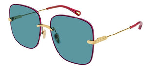 Chloé CH0134S women Pink Geometric Sunglasses