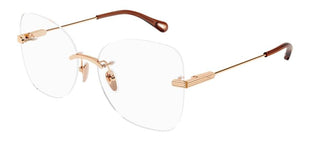 Chloé CH0136O women Gold Butterfly Eyeglasses