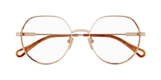 Chloé CH0137O women Rose gold Round Eyeglasses