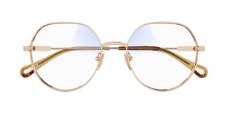 Chloé CH0137S women Gold Geometric Sunglasses