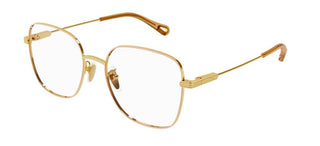 Chloé CH0141OA women Gold Geometric Eyeglasses