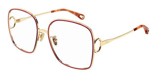 Chloé CH0147O women Pink Geometric Eyeglasses