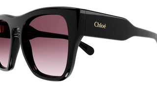 Chloé CH0149S women Black Geometric Sunglasses