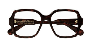 Chloé CH0155O women Havana Geometric Eyeglasses