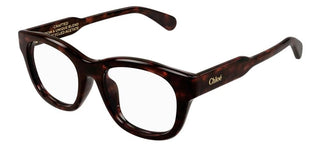 Chloé CH0157OA women Havana Geometric Eyeglasses