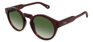 Chloé CH0158S women Brown Round Sunglasses