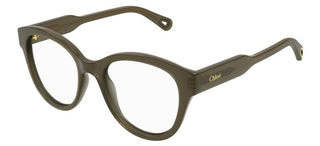 Chloé CH0163O women Green Round Eyeglasses