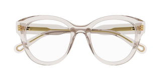 Chloé CH0163O women Transparent Round Eyeglasses