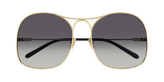 Chloé CH0164S women Gold Geometric Sunglasses