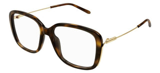 Chloé CH0174O women Havana Geometric Eyeglasses