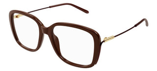 Chloé CH0174O women Brown Geometric Eyeglasses