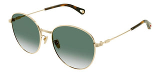 Chloé CH0181SK women Gold Round Sunglasses