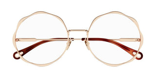 Chloé CH0185O women Rose gold Round Eyeglasses